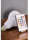 Kablosuz Bluetooth Hoparlör Led Lamba