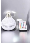 Kablosuz Bluetooth Hoparlör Led Lamba
