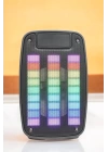 Kablosuz Bluetooth Hoparlör Taşınabilir 6.5 inç LED Işık Kareoke