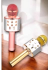 Kablosuz Bluetooth Karaoke Mikrofon USB ve AUX Girişli, Yüksek Ses Kalitesi