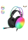 Kablosuz Bluetooth Kulaklık RGB Işıklı Kulak Üstü 5.3 Bluetooth Bağlantılı