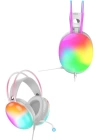Kablosuz Bluetooth Kulaklık RGB Işıklı Kulak Üstü 5.3 Bluetooth Bağlantılı