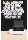 Kablosuz Dijital Göstergeli Çağrı Cevaplayabilen TWS 5.0 Bluetooth Kulaklık