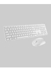 Kablosuz Klavye ve Mouse Seti - Ergonomik Tasarım, Sessiz Kullanım, Geniş Uyumluluk