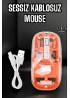 Kablosuz Mouse Fare 5.0 Bluetooth Bağlantılı USB Girişli