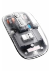 Kablosuz Mouse Fare Şarjlı Bluetooth Wireless Çift Modlu Sessiz