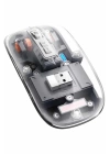 Kablosuz Mouse Fare Şarjlı Bluetooth Wireless Çift Modlu Sessiz