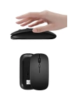 Kablosuz Mouse Fare Şarjlı Bluetooth Wireless Çift Modlu Sessiz