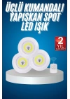 Kablosuz Pilli Işıldak  Masa Lambası Mutfak Tezgah Altı Banyo Dolabı Dolap İçi
