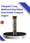 Kablosuz Saç Sakal Düzeltici – Çoklu Başlık ve Taraklı