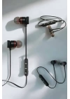 Kablosuz Sport Mıknatıslı Mikrofonlu Kulak İçi Kulaklık
