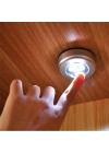 Kablosuz Spot Pilli Dokunmatik Led a 3 Ledli Dolap ası