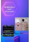Kadınlara Özel Bileklik Hediyeli Akıllı Saat ve Dijital Göstergeli ANC Özellikli Bluetooth Kulaklık