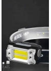 Kafa Lambası Led Fener Pratik Taşınabilir Ayarlanabilir USB Şarjlı