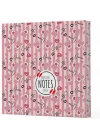 Kahve 8 - Çizgisiz Yan Boyamalı Defter
