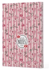 Kahve 8 - Yan Boyamalı Çizgili Defter