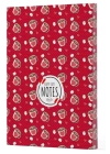 Kahve 9 - Yan Boyamalı Çizgili Defter