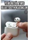 Kaliteli Ucuz İOS ve Android Uyumlu TWS Bluetooth Kulaklık ANC Özelliği
