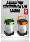 Kamp Feneri Lambası Solar Güneş Enerji Portatif Işıldak Şarjlı