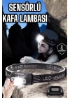 Kamp Lambası Led Işık Kafa Lambası Balıkçı Lambası Ayarlanabilir