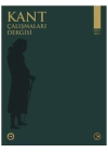 Kant Çalışmaları Dergisi Sayı 1