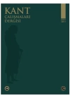 Kant Çalışmaları Dergisi Sayı: 3 - 2024
