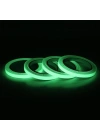 Karanlıkta Işık Veren  Yansıyan 4 Metre Fosforlu Yeşil Şerit Bant