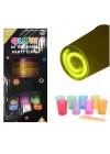 Karanlıkta Yanan Gece Işığı Mega Glow Bardaklar 8 Adet 8.5 X 10.5 Cm