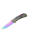 Kartal  Çift Gökkuşağı 20 Cm Kamp / Outdoor Çakı 21cm - Yarı Otomatik, Kemerlikli, Kutulu