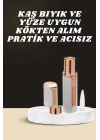 KAŞ BIYIK VE YÜZ EPİLASYON ALETİ VE TİTREŞİMLİ YÜZ TEMİZLEME MASAJ ALETİ İKİLİ SET