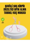 Kaş, Kirpik ve Tırnak Çevresi Temizliği İçin Çok Fonksiyonlu Makas