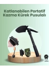 Katlanabilir Kazma ve Kürek Seti – Sağlam Alaşımlı Çelik Gövde