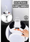 Katlanabilir Taşınabilir Kamp Lambası Işıldak Beyaz Işık Güneş Enerjili Solar Aydınlatma