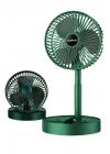 Katlanabilir Usb Şarjlı Masaüstü Soğutucu Mini Fan Telefon Tutucu