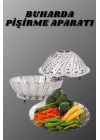 Katlanır Buharda Sebze Pişirici Haşlayıcı Haşlama Sepeti Aparatı