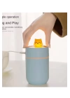 Kedi Karikatürlü Masaüstü Işıklı Hava Nemlendirici Usb Destekli Mavi