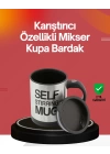 Kendi Kendini Karıştıran Termos Kupa | Güçlü Motor ve Çift Katmanlı Isı Koruma