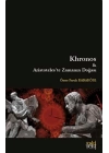 Khronos ve Aristoteleste Zamanın Doğası
