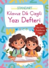 Kılavuz Dik Çizgili Yazı Defteri Büyük Boy - Mavi