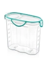 Kilitli Kapaklı Contalı Hava,Su Sıvı Geçirmez 1,7 Litre Erzak Saklama Kabı-SA585