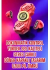 Kırmızı Kablosuz Bluetooth Kulaklık Stres Çarklı Oyuncu Kulaklığı