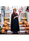 Kırmızı Renk Halloween Cadılar Bayramı Çatal 107 Cm