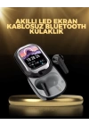 Kişiselleştirilebilir LED Ekranlı Bluetooth Kulaklık – Oyun & Müzik Modlu