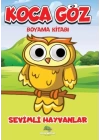 Koca Göz Boyama –Sevimli Hayvanlar