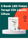 Kompakt ve Taşınabilir Cilt Bakım Cihazı – 3 Fonksiyonlu, USB Şarjlı, LED Işıklı Güzellik Aleti