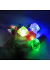 Kristal Tasarımlı Led Glow Işıklı 3 Modlu Kırmızı Yüzük 3.5 X 5 Cm