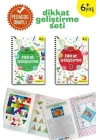 Küçük Dahiler Dikkat Geliştirme Seti - 6+ Yaş-2 Kitap Takım