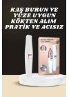 Kulak Burun ve Yüz Epilasyon Aleti ve Yüz Masaj Aleti İkili Cilt Bakım Seti