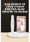 Kulak Burun ve Yüz Epilasyon Aleti ve Yüz Masaj Aleti İkili Cilt Bakım Seti