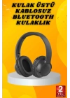 Kulak Üstü Bluetooth Kulaklık Ayarlanabiilir Uzun Pil Ömrü Kablosuz 5.0 Bluetooth